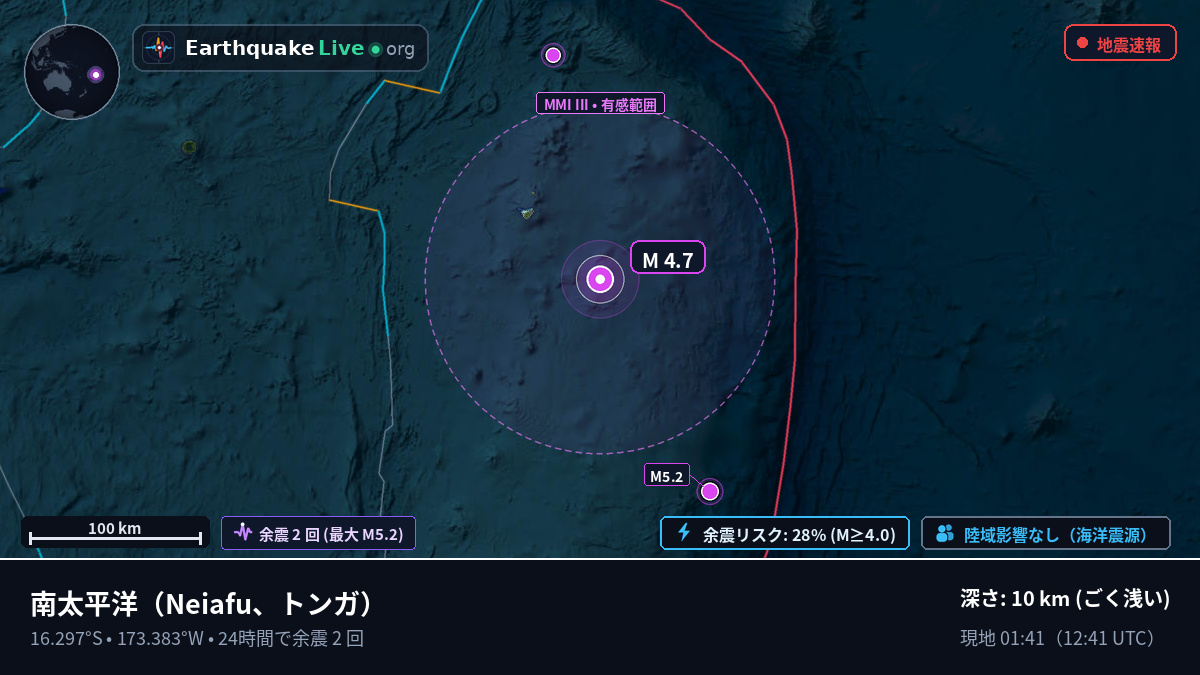 南太平洋 (トンガ)