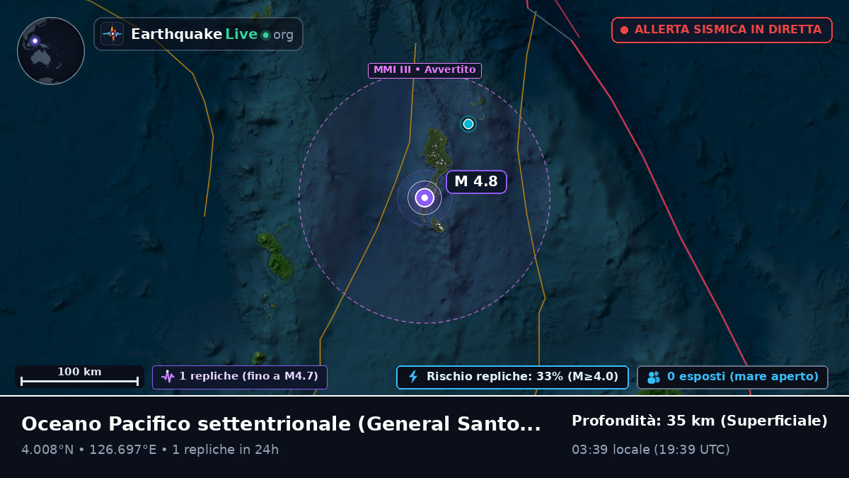 Oceano Pacifico settentrionale (Filippine)