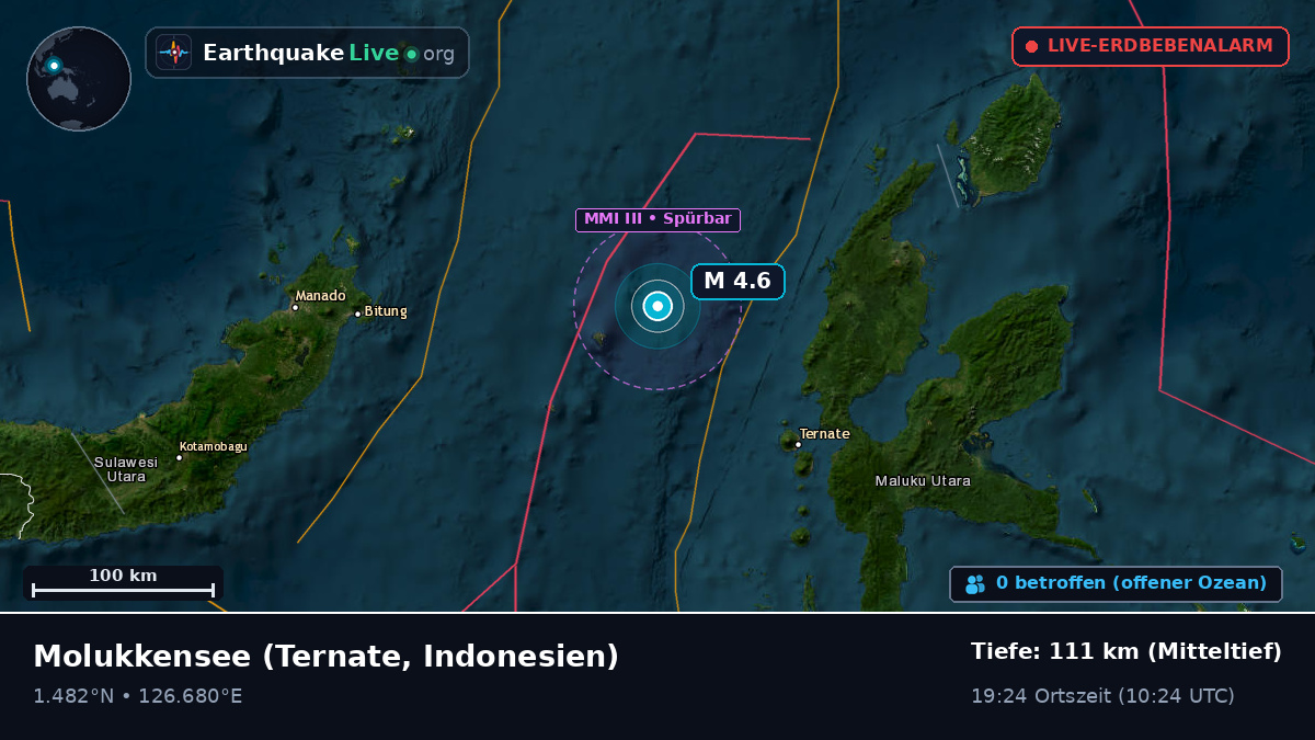 Molukkensee (Indonesien)