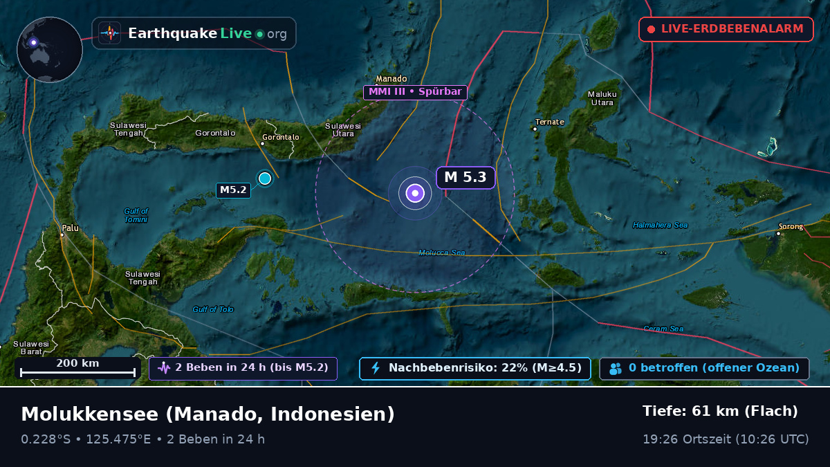 Molukkensee (Indonesien)