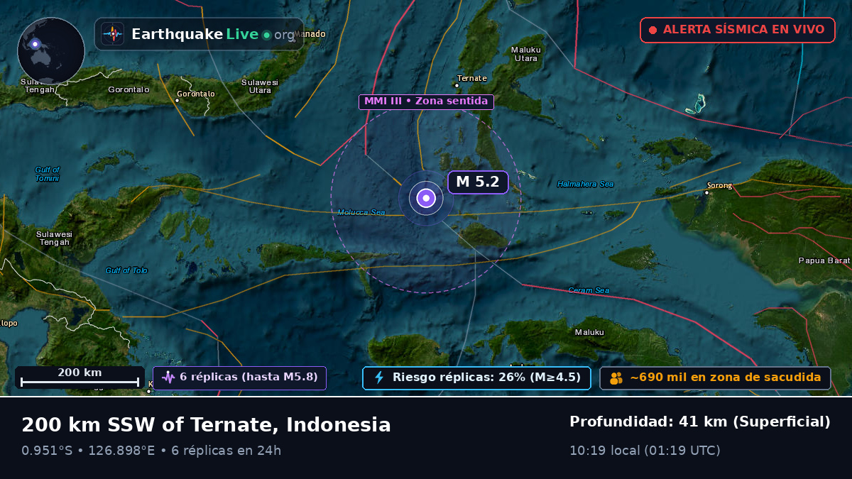 Mar de Molucas (Indonesia)