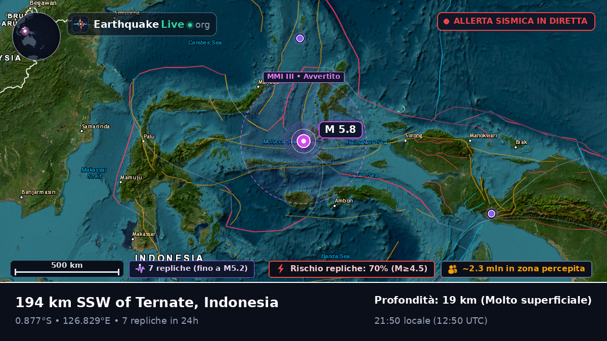 Mare delle Molucche (Indonesia)