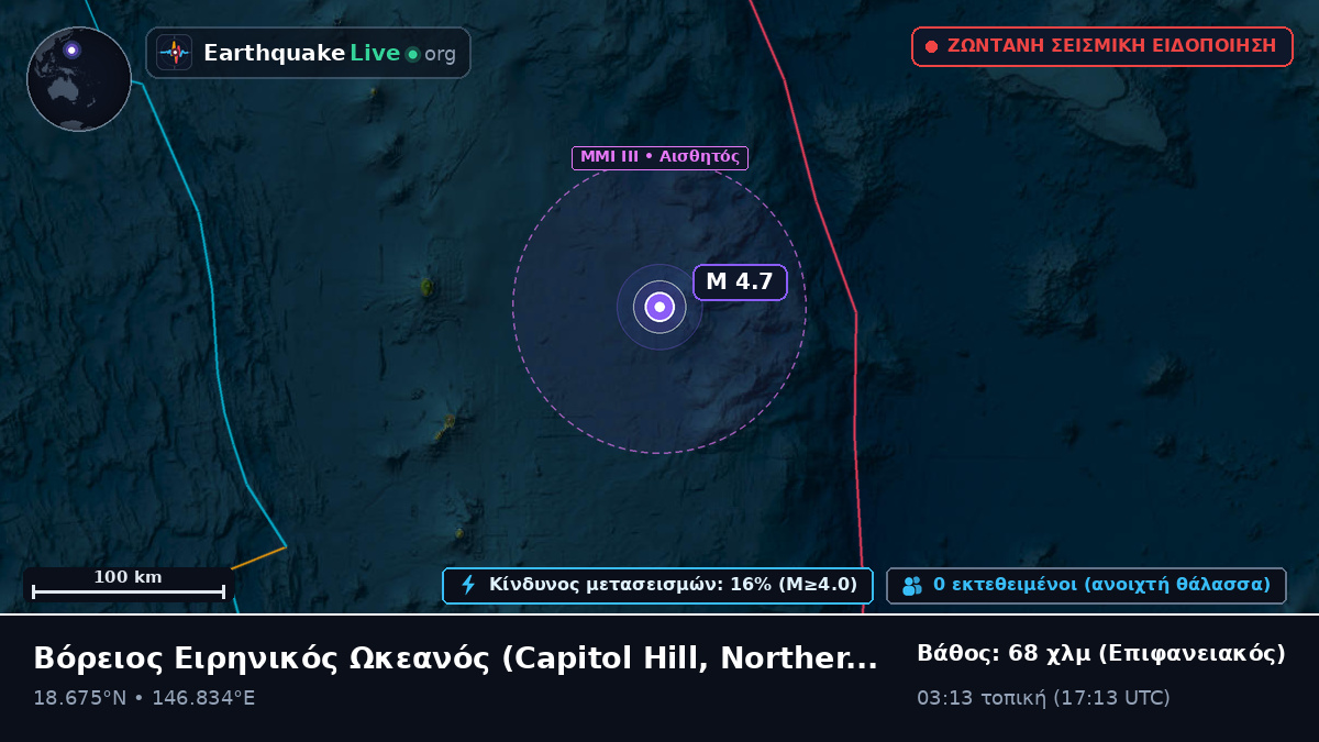 Βόρειος Ειρηνικός Ωκεανός (Northern Mariana Islands)