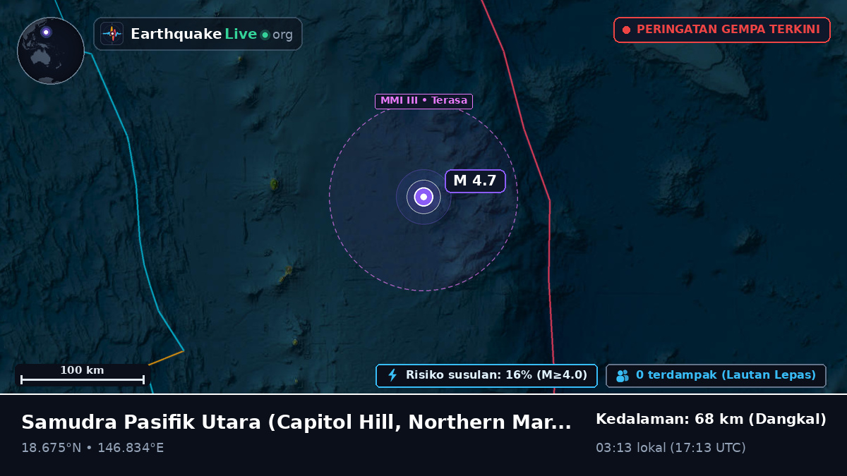 Samudra Pasifik Utara (Northern Mariana Islands)