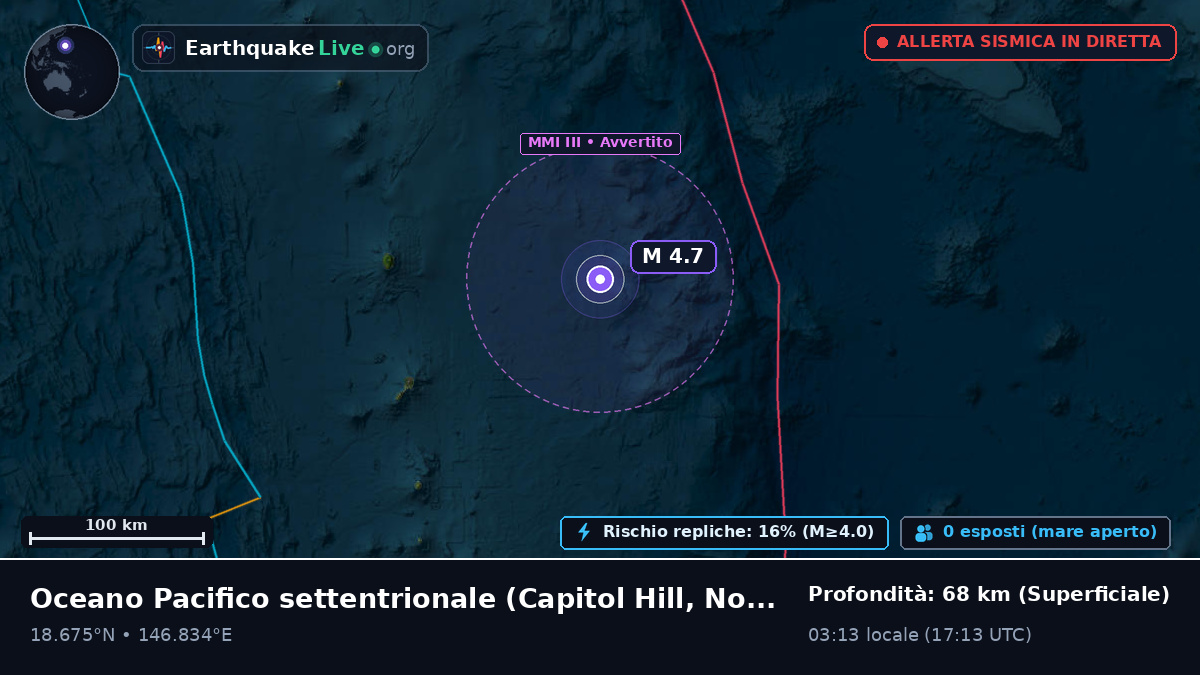 Oceano Pacifico settentrionale (Northern Mariana Islands)