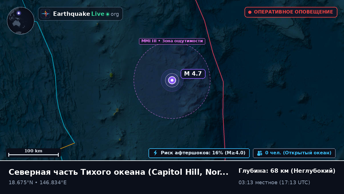 Северная часть Тихого океана (Northern Mariana Islands)