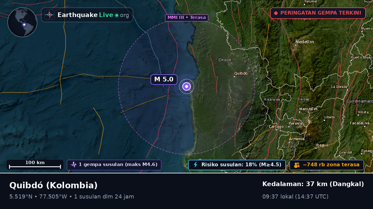 Chocó, Kolombia