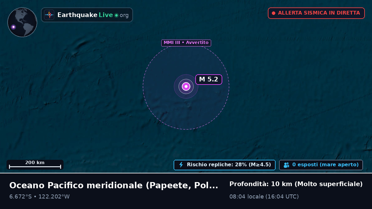 Oceano Pacifico meridionale (Polinesia francese)