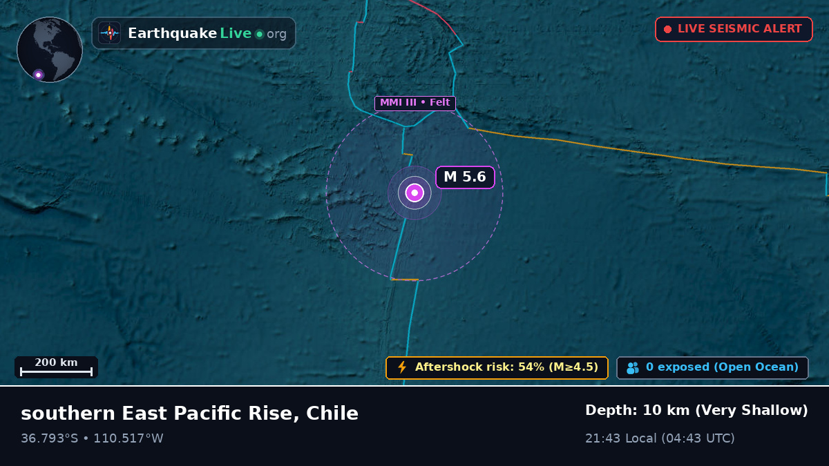 South Pacific Ocean (Chile)