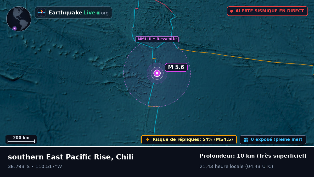 Océan Pacifique Sud (Chili)