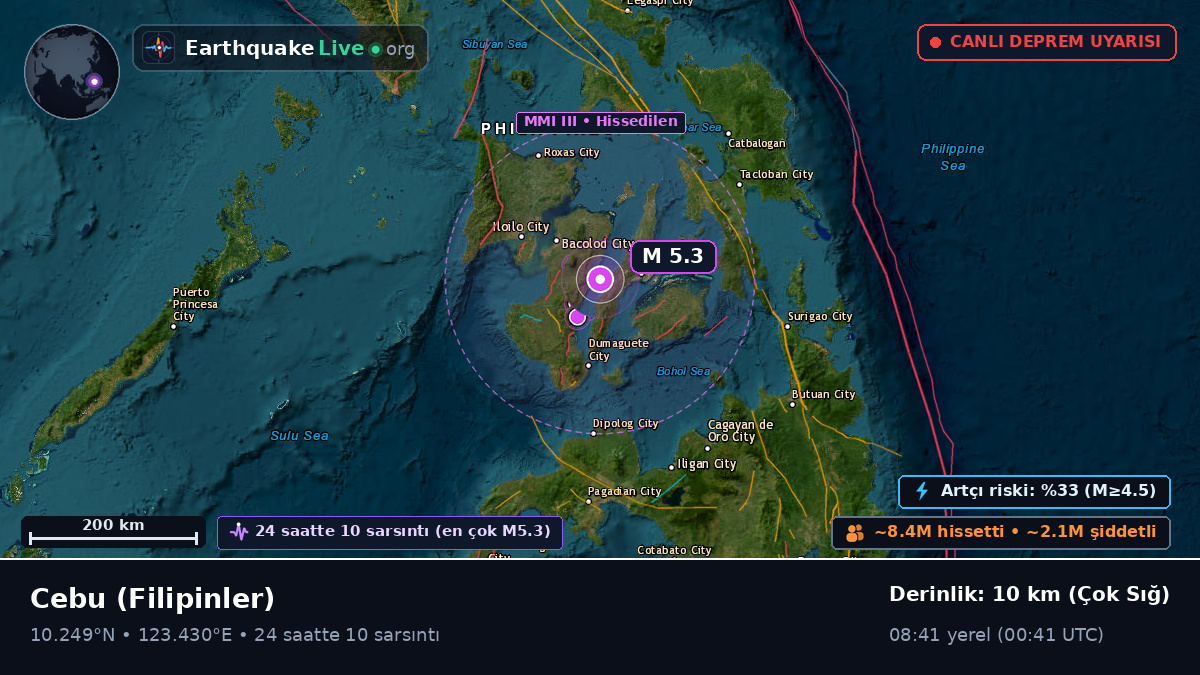 Cebu, Filipinler