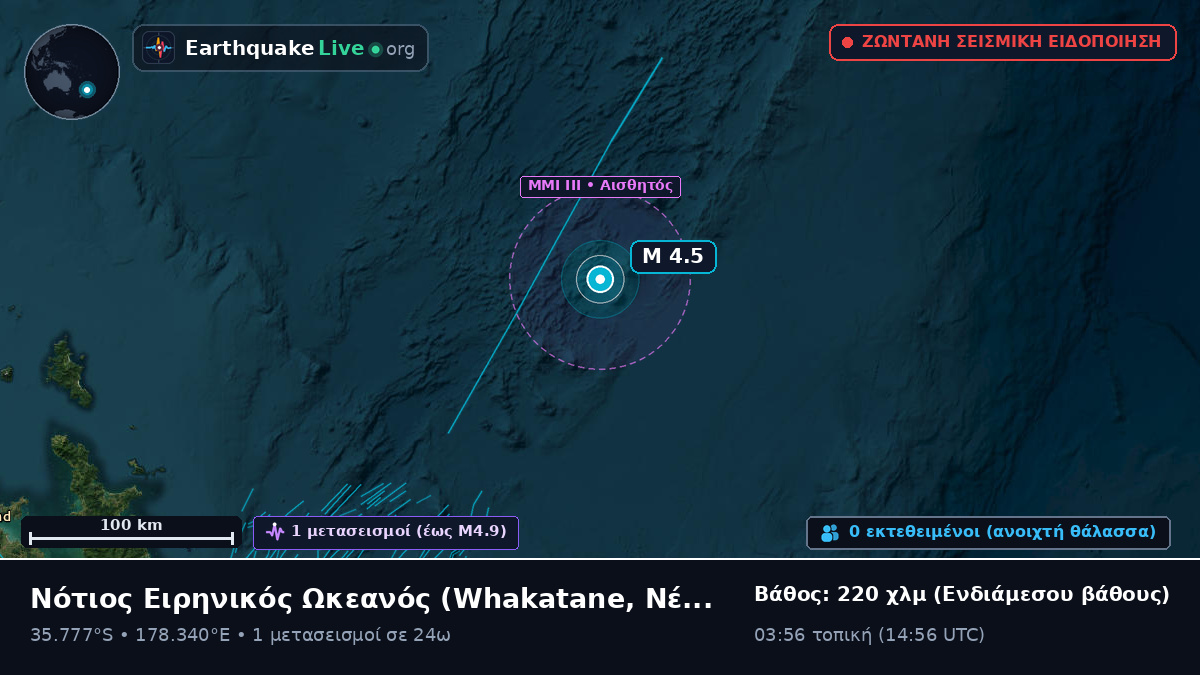 Νότιος Ειρηνικός Ωκεανός (Νέα Ζηλανδία)
