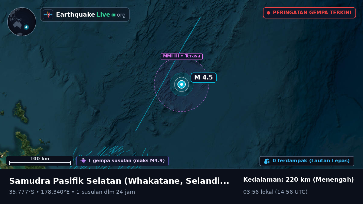 Samudra Pasifik Selatan (Selandia Baru)