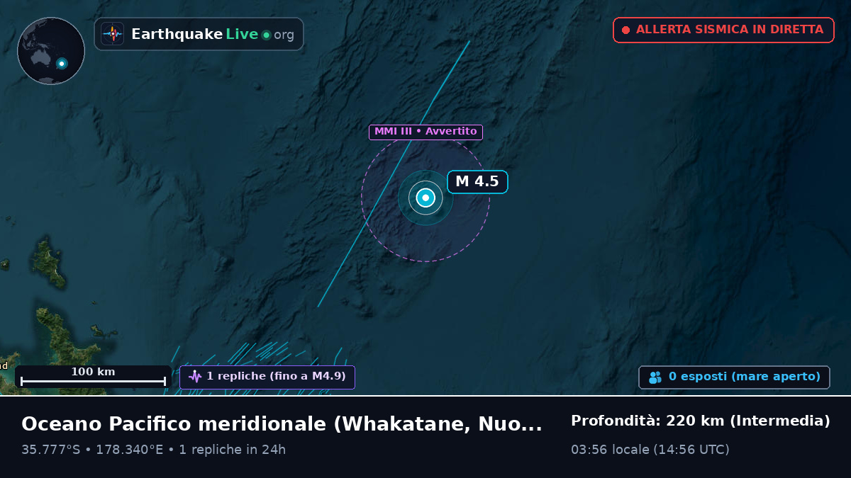 Oceano Pacifico meridionale (Nuova Zelanda)