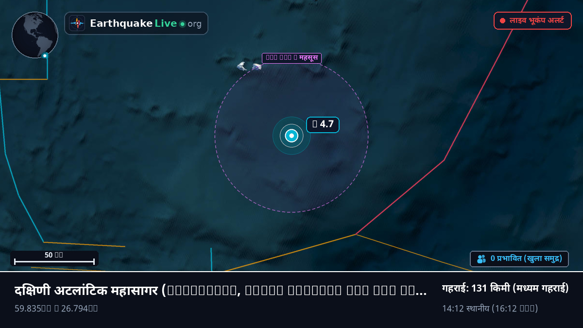 दक्षिणी अटलांटिक महासागर (South Georgia and the Islands)