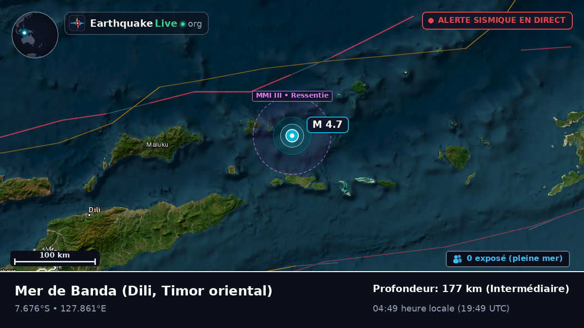 Mer de Banda (Timor oriental)