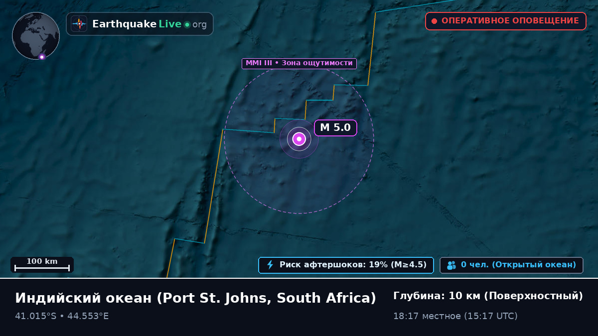 Индийский океан (South Africa)