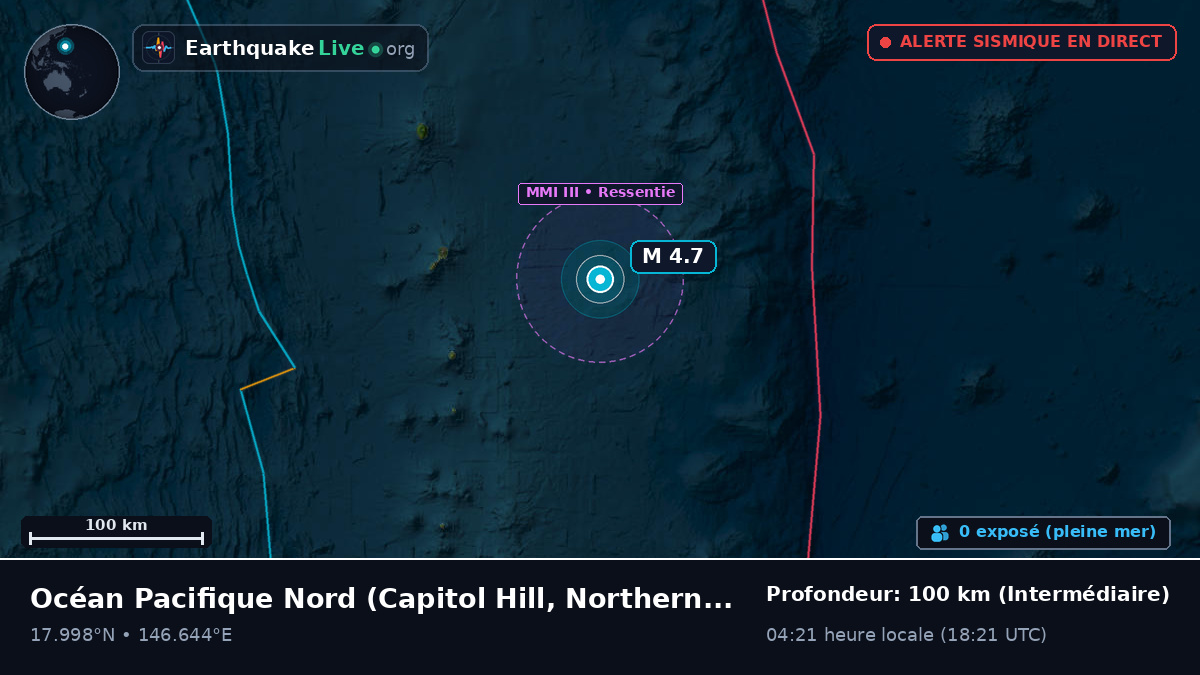 Océan Pacifique Nord (Northern Mariana Islands)