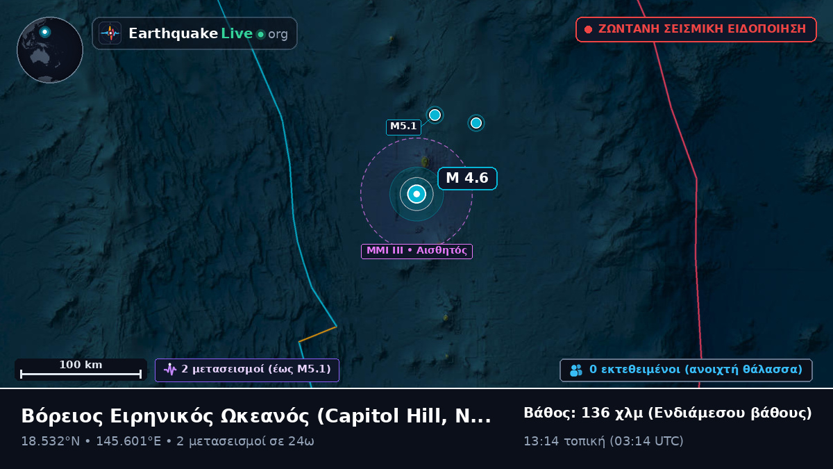Βόρειος Ειρηνικός Ωκεανός (Northern Mariana Islands)