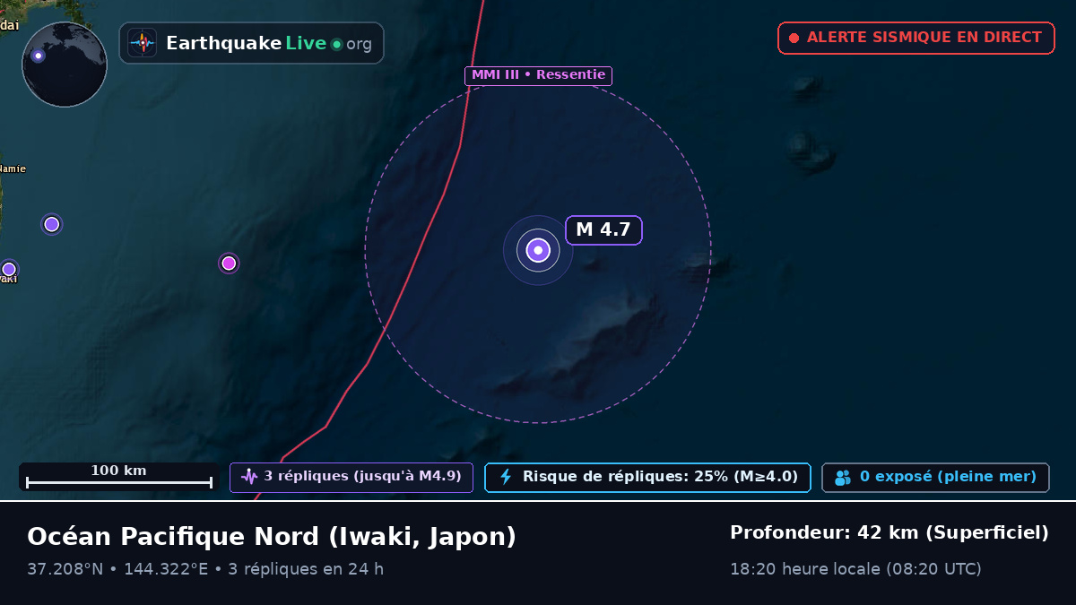 Océan Pacifique Nord (Japon)