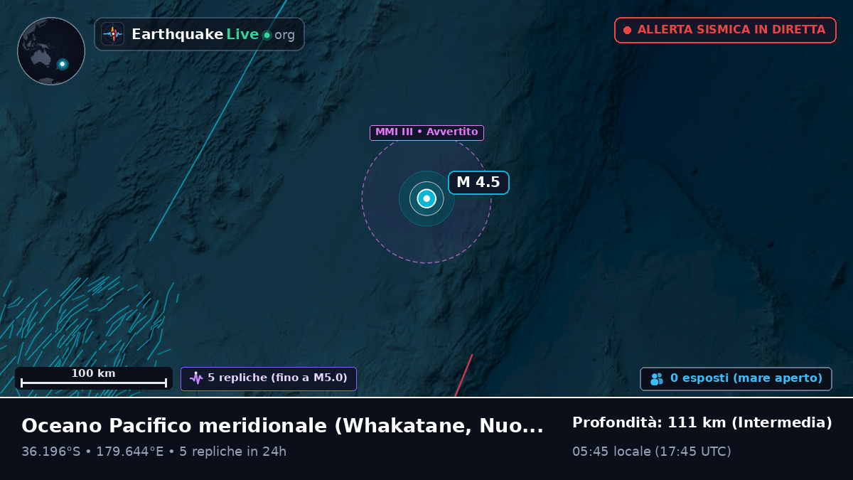 Oceano Pacifico meridionale (Nuova Zelanda)