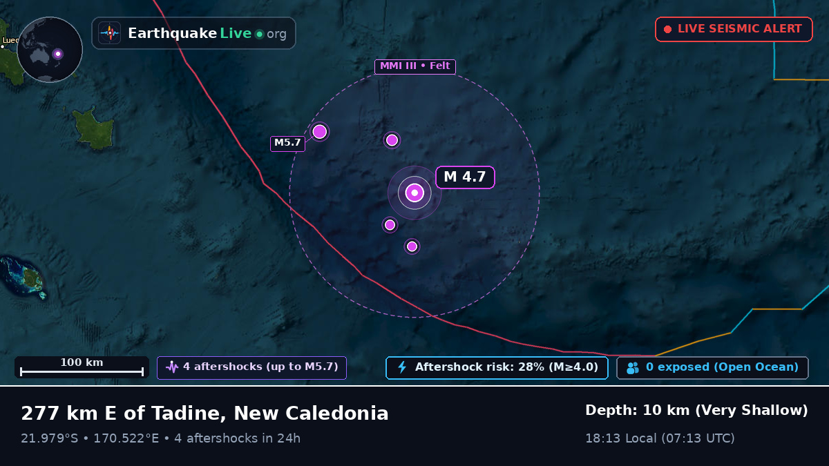 South Pacific Ocean (New Caledonia)