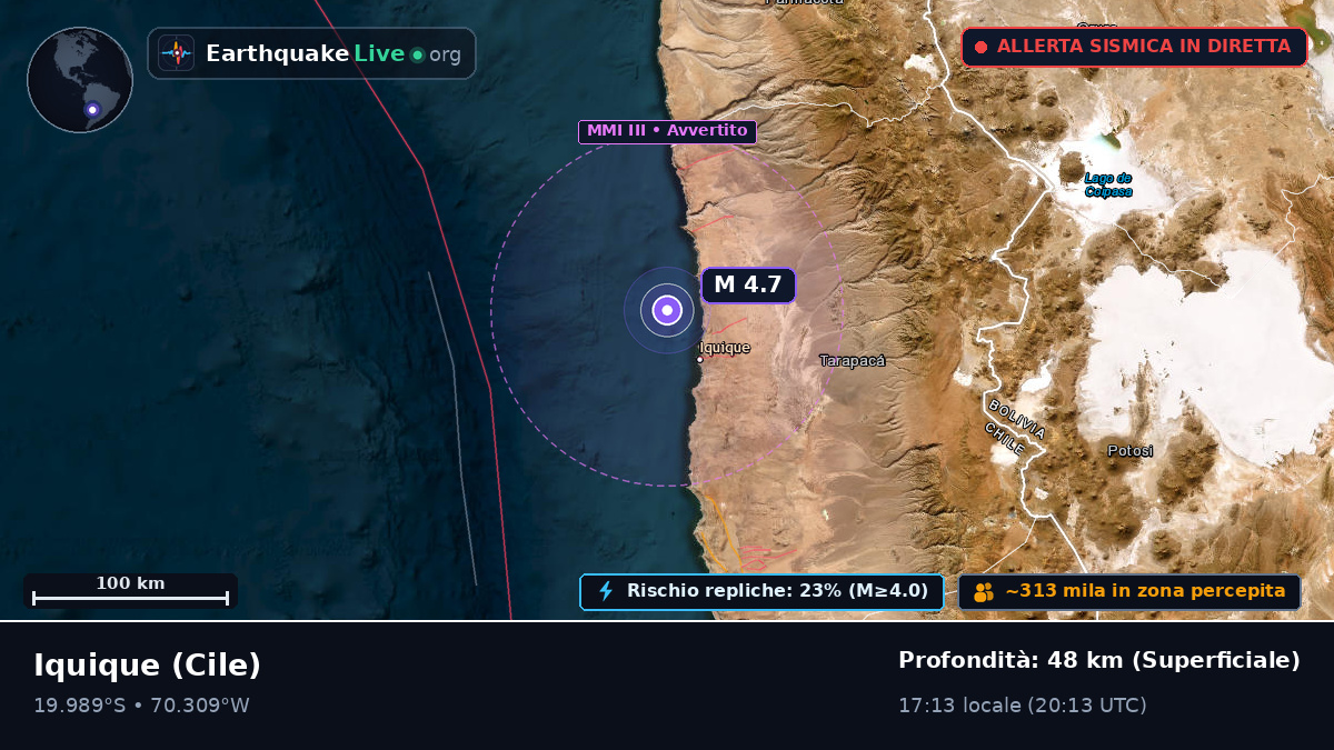 Iquique, Tarapacá, Cile