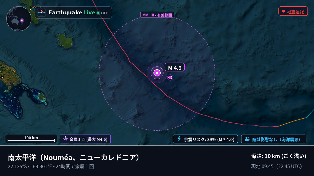南太平洋 (ニューカレドニア)
