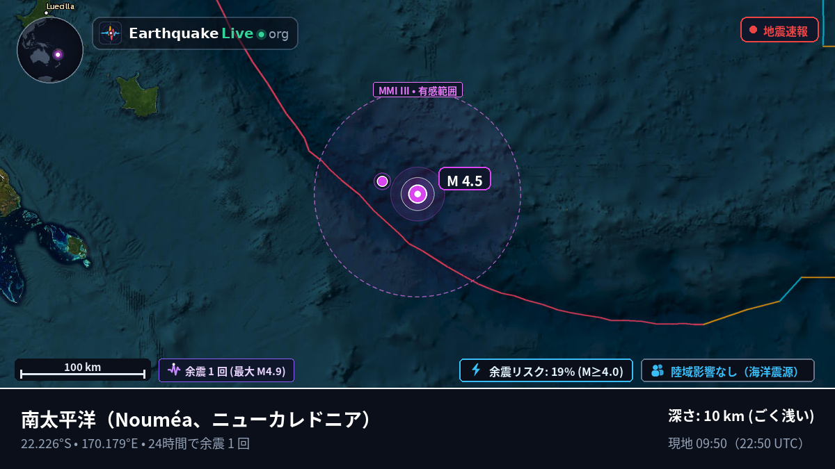 南太平洋 (ニューカレドニア)
