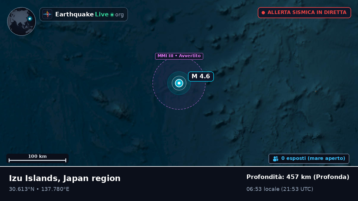 Oceano Pacifico settentrionale (Giappone)