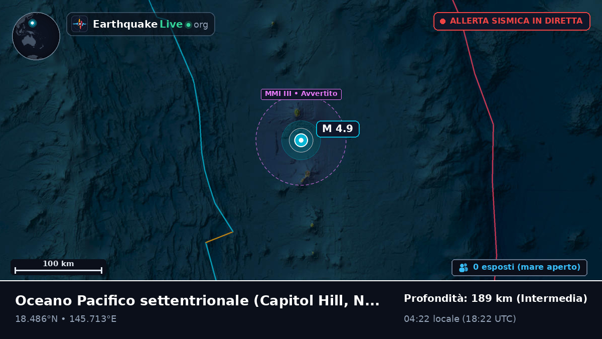 Oceano Pacifico settentrionale (Northern Mariana Islands)