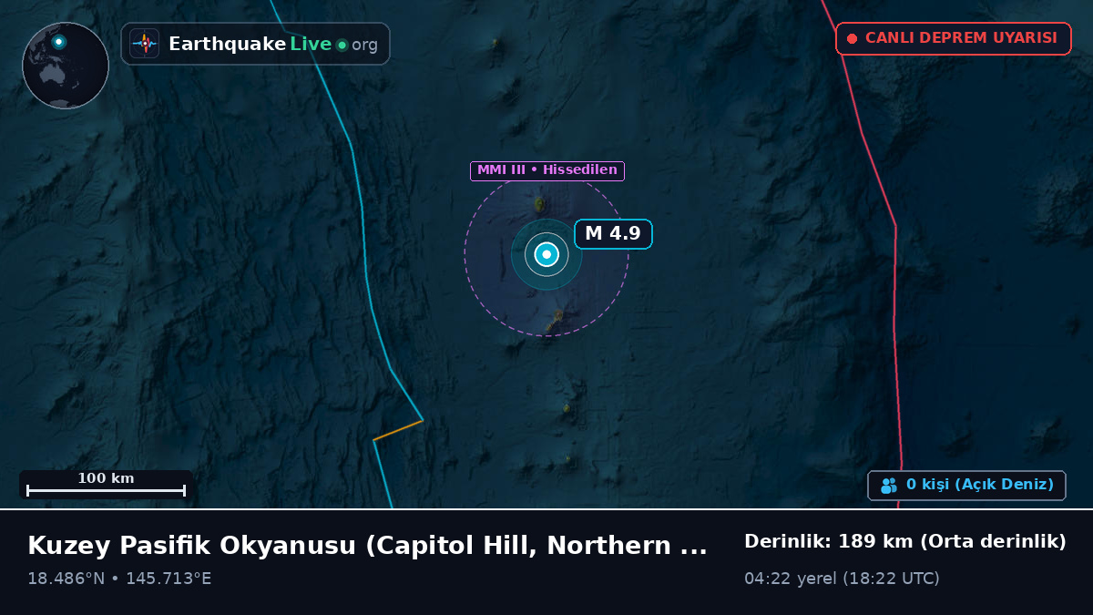Kuzey Pasifik Okyanusu (Northern Mariana Islands)