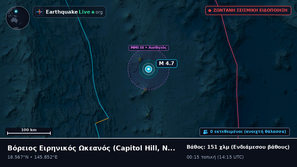 Βόρειος Ειρηνικός Ωκεανός (Northern Mariana Islands)