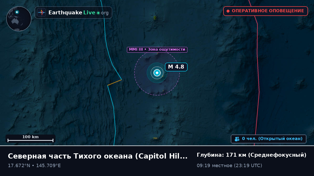 Северная часть Тихого океана (Northern Mariana Islands)