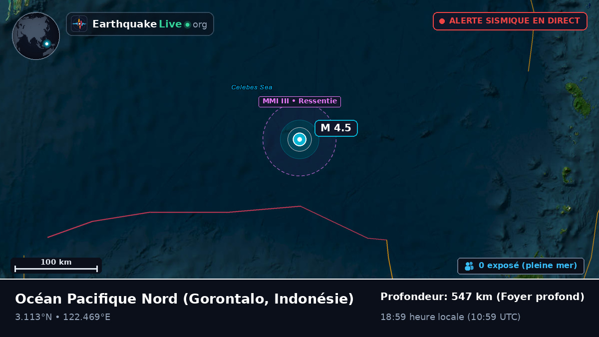 Océan Pacifique Nord (Indonésie)