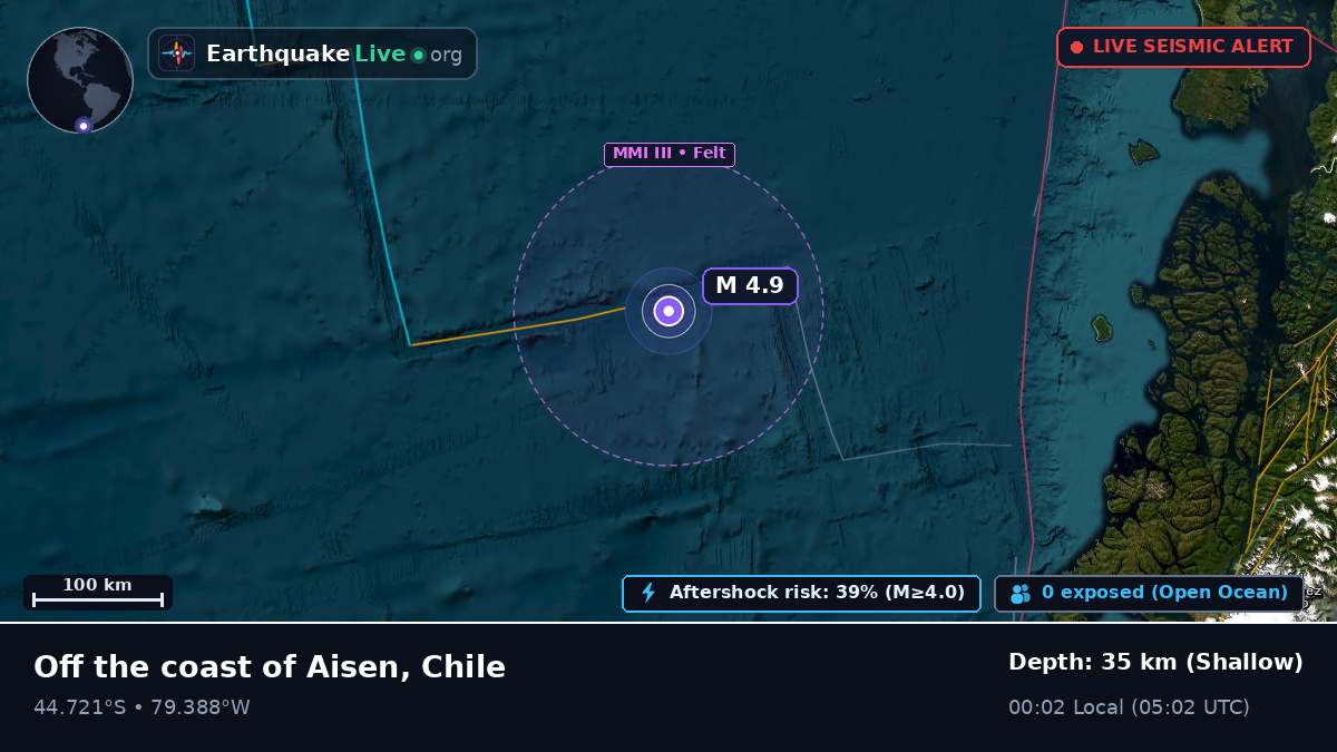 South Pacific Ocean (Chile)