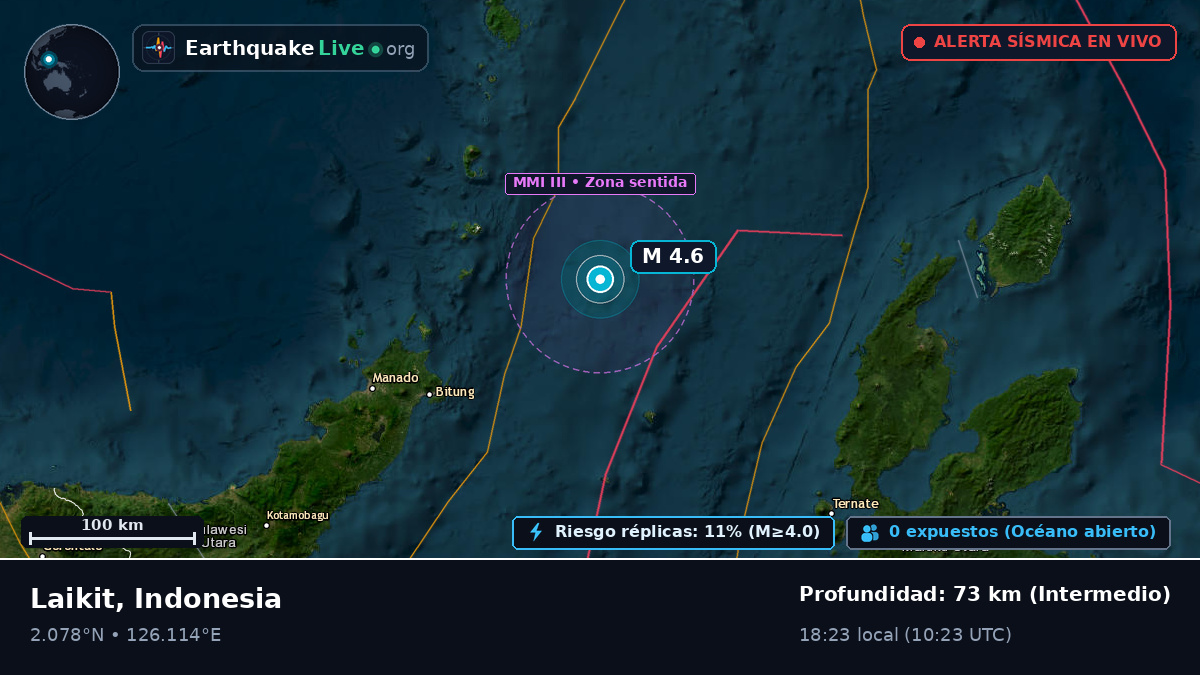 Mar de Molucas (Indonesia)