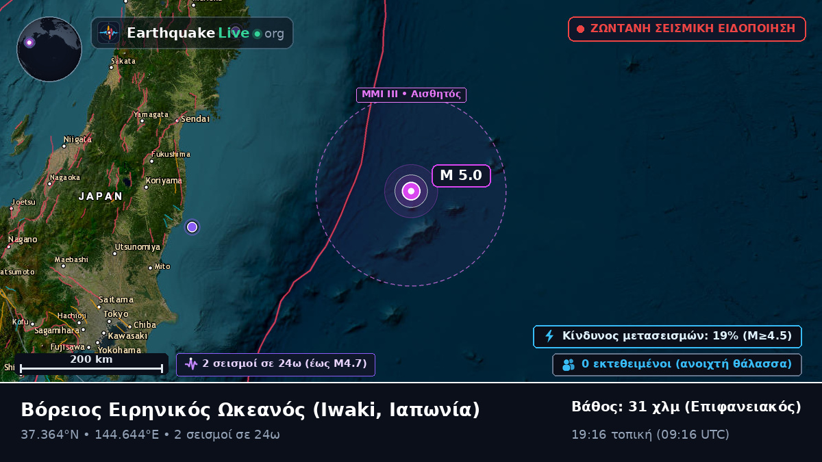Βόρειος Ειρηνικός Ωκεανός (Ιαπωνία)