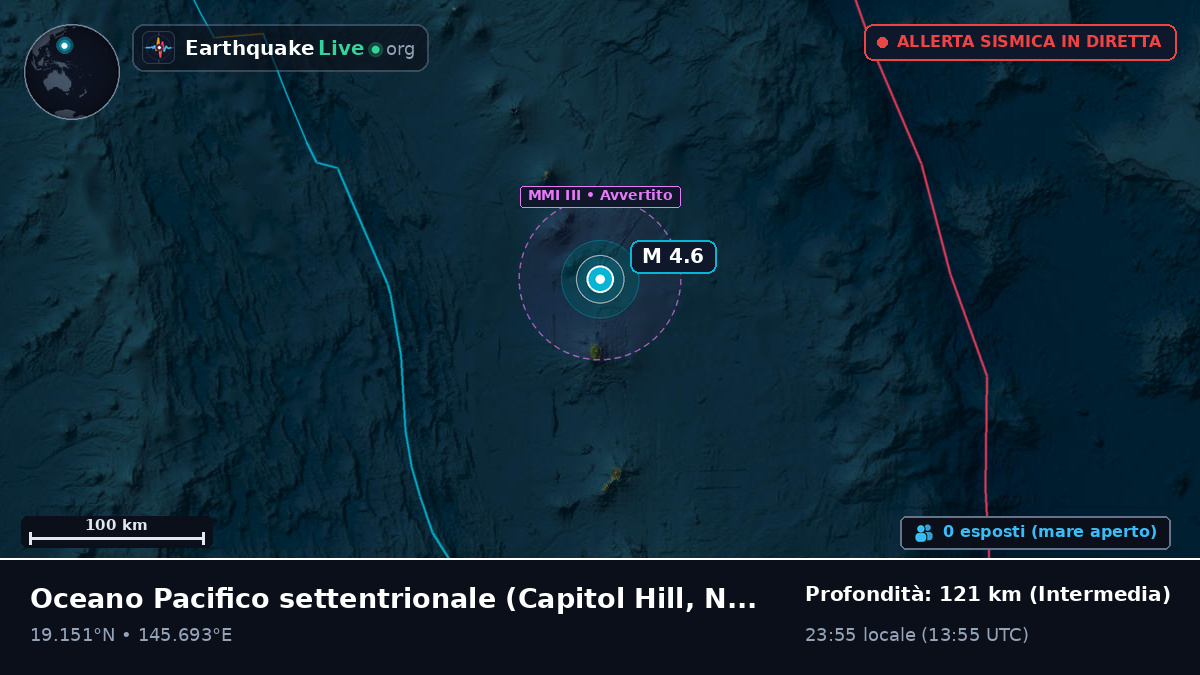 Oceano Pacifico settentrionale (Northern Mariana Islands)