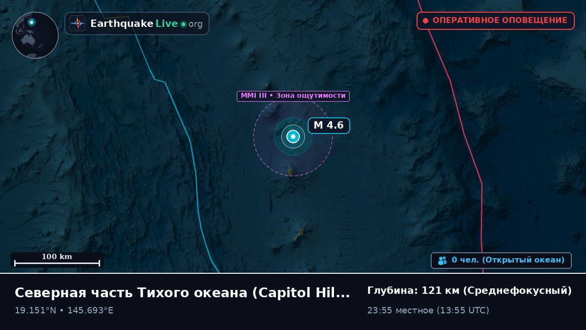 Северная часть Тихого океана (Northern Mariana Islands)