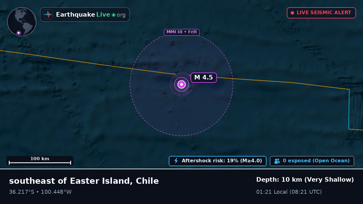 South Pacific Ocean (Chile)