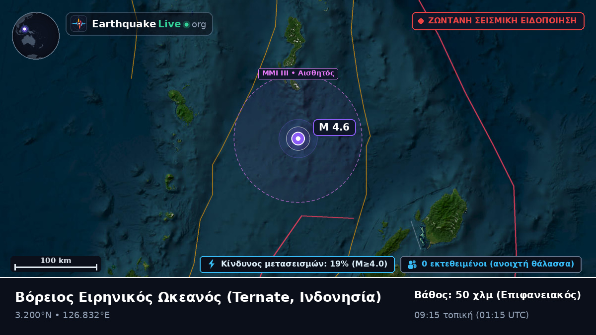 Βόρειος Ειρηνικός Ωκεανός (Ινδονησία)