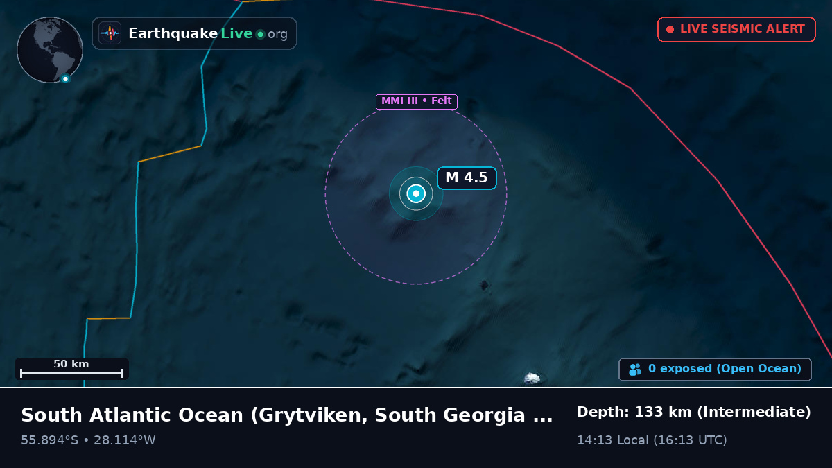South Atlantic Ocean (South Georgia and the Islands)