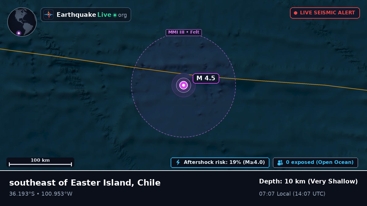 South Pacific Ocean (Chile)