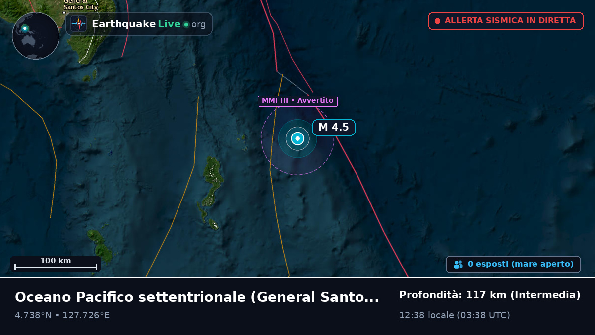 Oceano Pacifico settentrionale (Filippine)