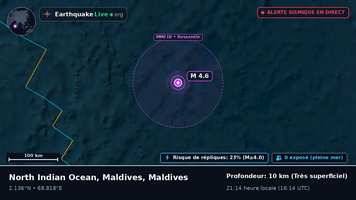 Océan Indien (Maldives)