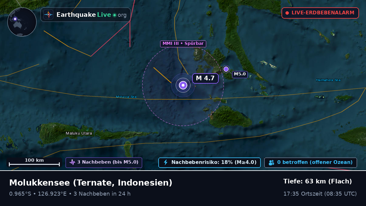 Molukkensee (Indonesien)
