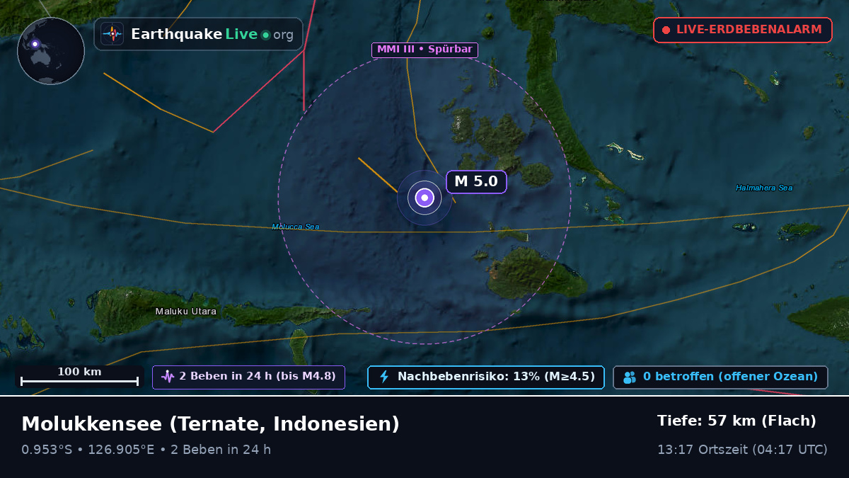 Molukkensee (Indonesien)
