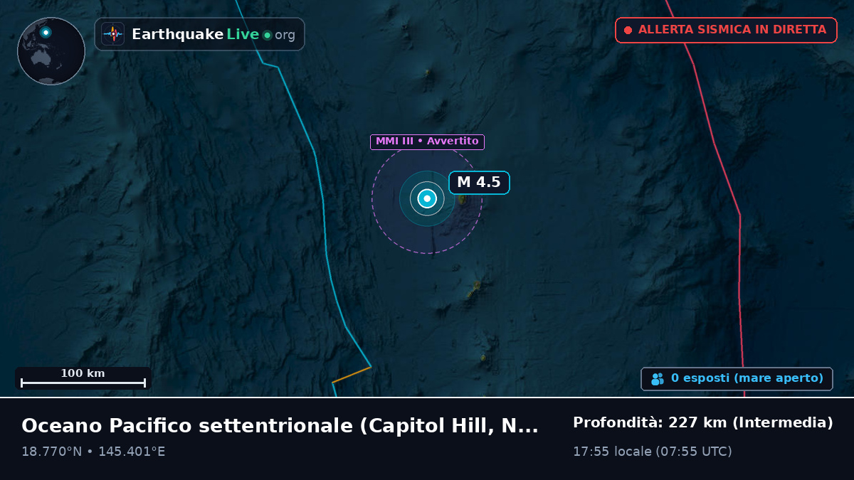 Oceano Pacifico settentrionale (Northern Mariana Islands)