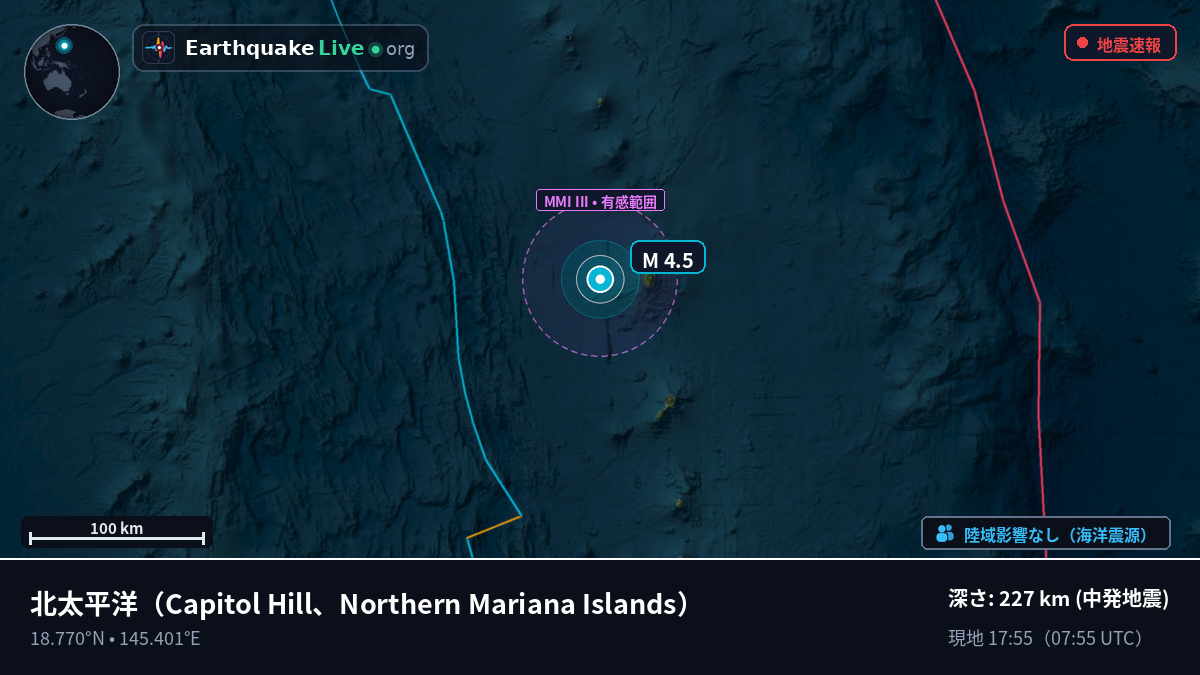 北太平洋 (Northern Mariana Islands)